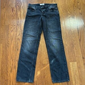Free People Low Rise Black Jeans